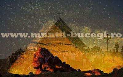 Piramida Soarelui din Bucegi și Biserica Română